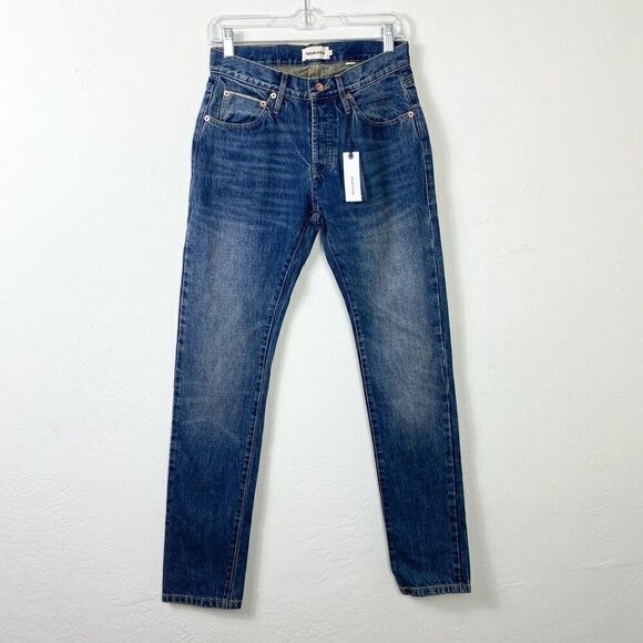 NEW Taylor Stitch Men’s The Slim Jean in Organic Selvage 12-month Wash Size 28